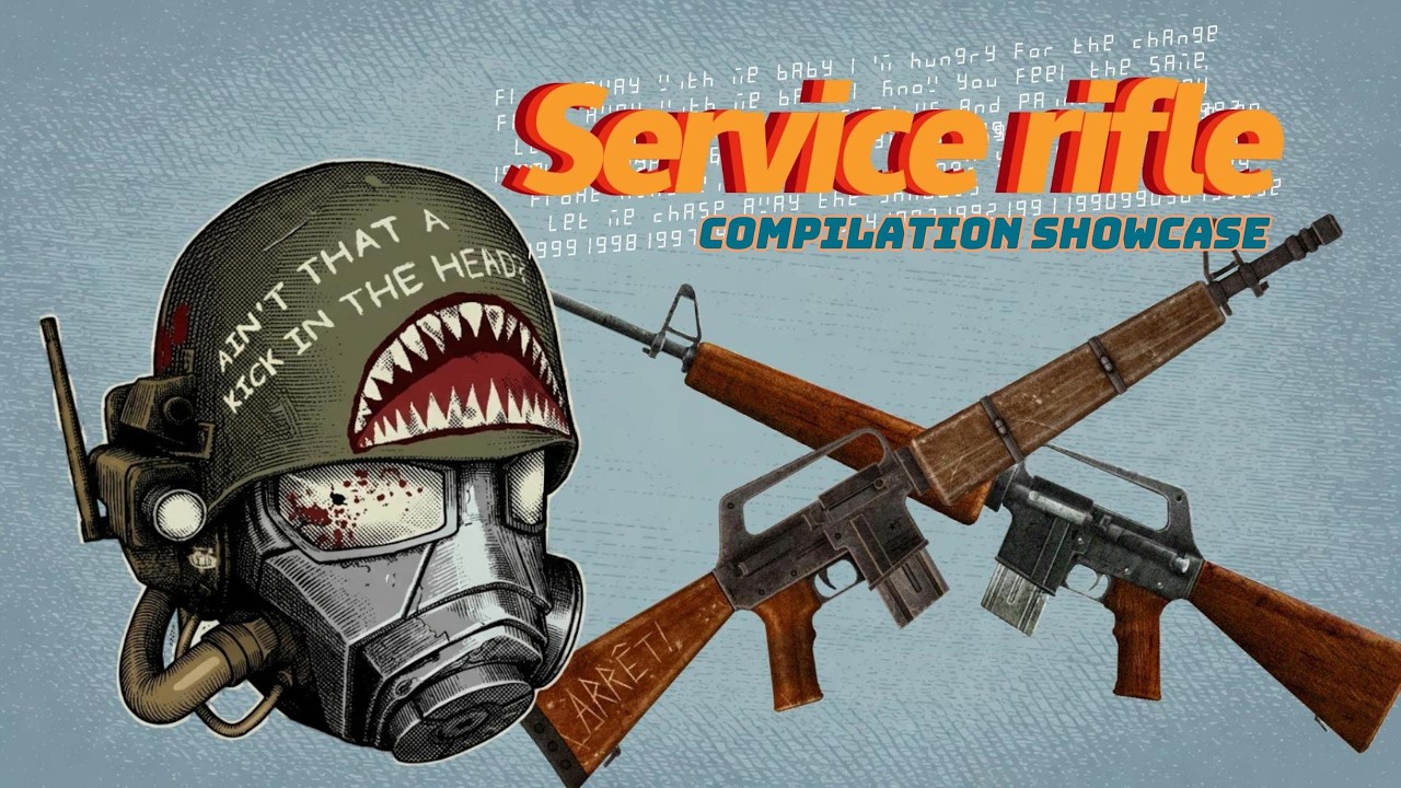 New Vegas Service Rifle Animation Compilation Showcase