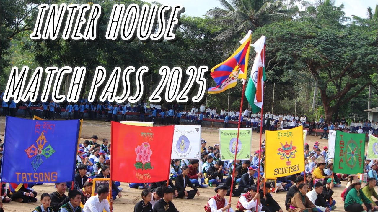 INTER HOUSE MATCH PASS 2025 || TCV Bylakuppe || SOS || Annual Sport Day || #sportday #tibetanvloger 