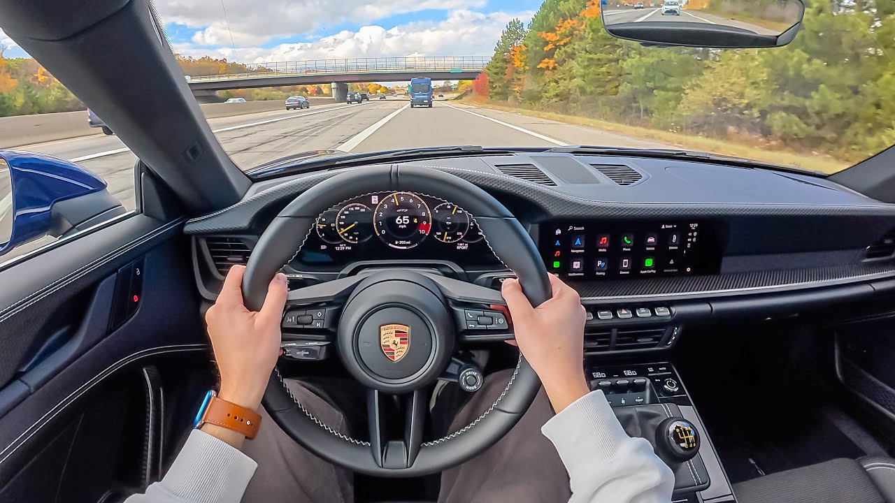 Porsche 911 GT3 Touring 2025 года — жизнь с гоночным автомобилем Daily Driver с двигателем 9 тыс....