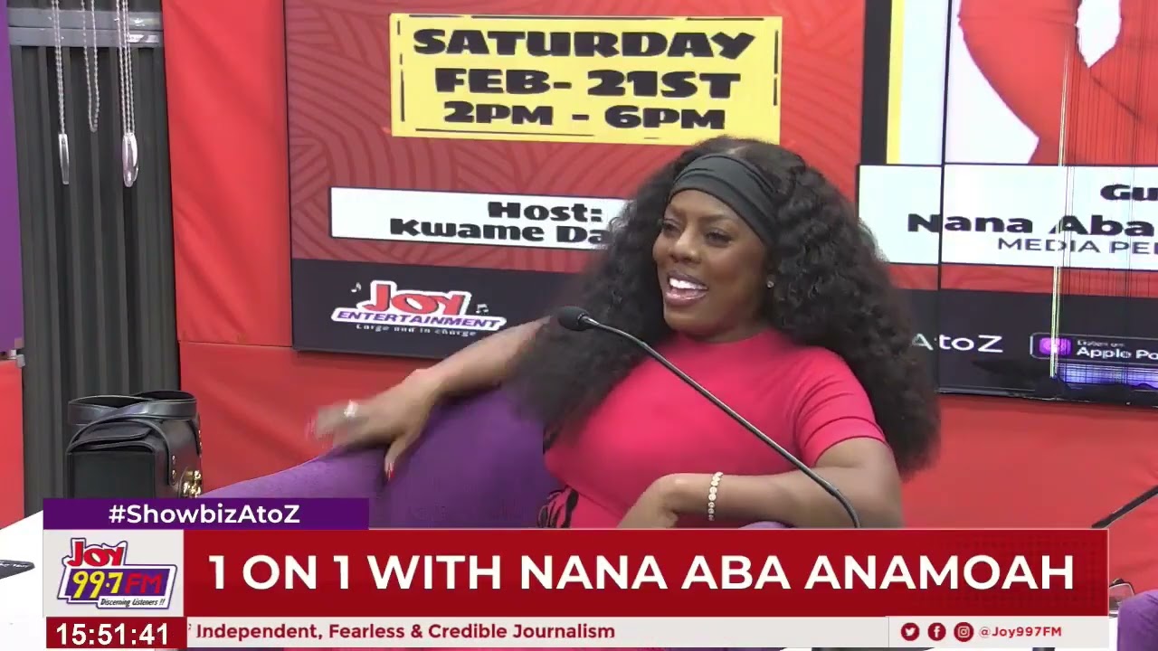 Nana Aba Anamoah Names Two People She Still Wants to Interview | Showbiz A-Z