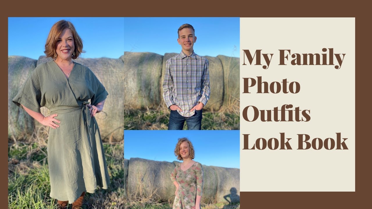My Family Photo Outfits Look Book and #WFHModuleSewalong Winner