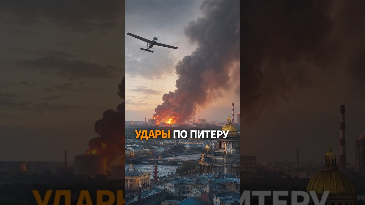 🧨 Война пришла в Петербург: губернатор призвал не выходить из дома