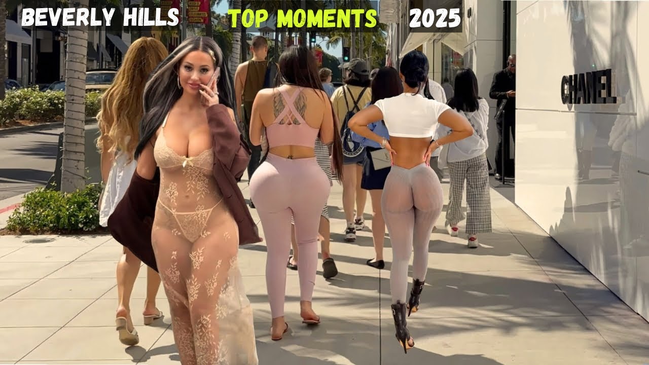 THE MOST ICONIC BEVERLY HILLS MOMENTS OF 2025 — UNREAL BEAUTY 😍🔥
