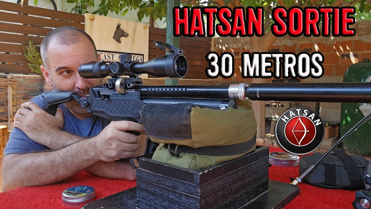 HATSAN SORTIE TIRADA A 30 METROS @carabinasmontevirgen2020