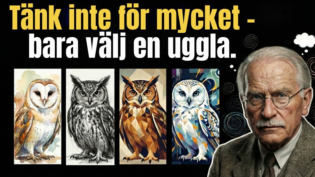 Vilken uggla dras du till? Ditt val avslöjar din inre resa – enligt Carl Jung