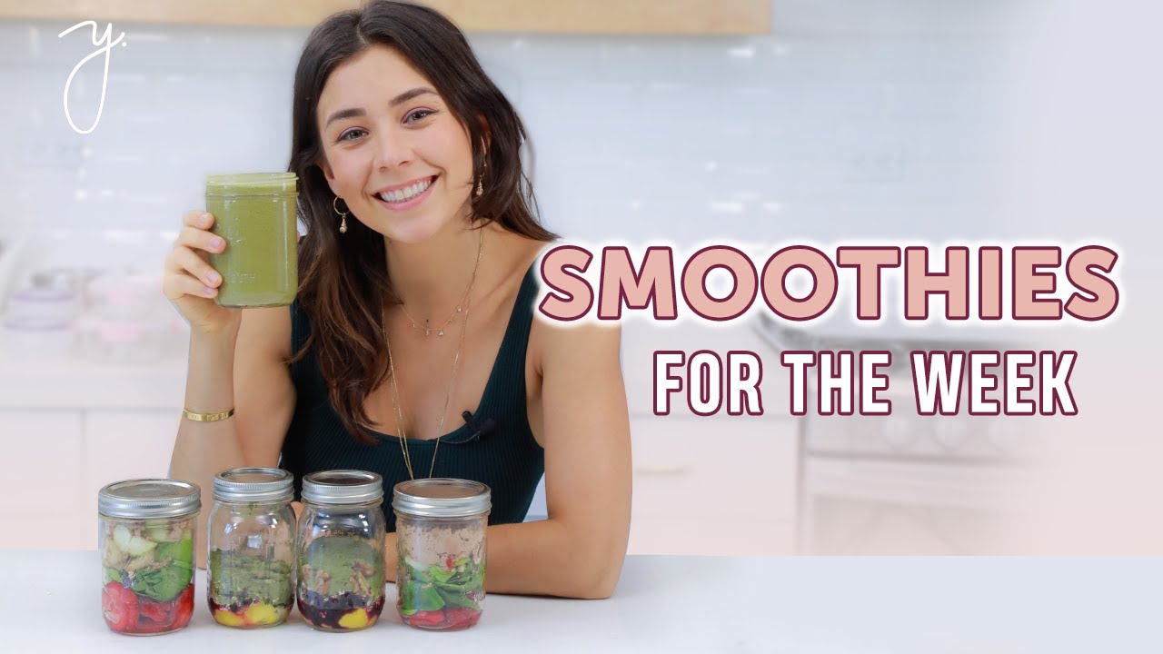 SMOOTHIE PREP for the WEEK!