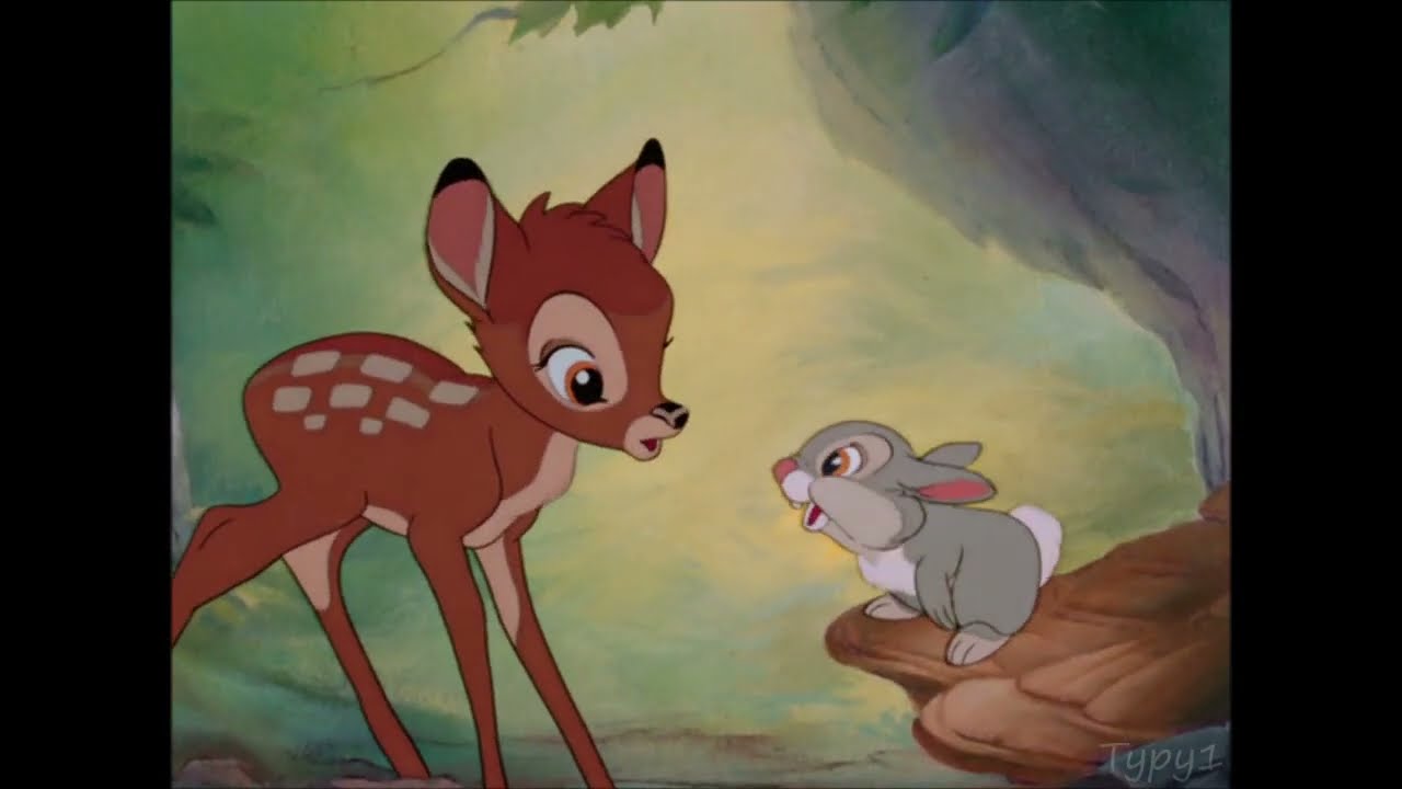 Bambi - Bambi Learns To Speak (New 2005 Finnish Dub) [HD]