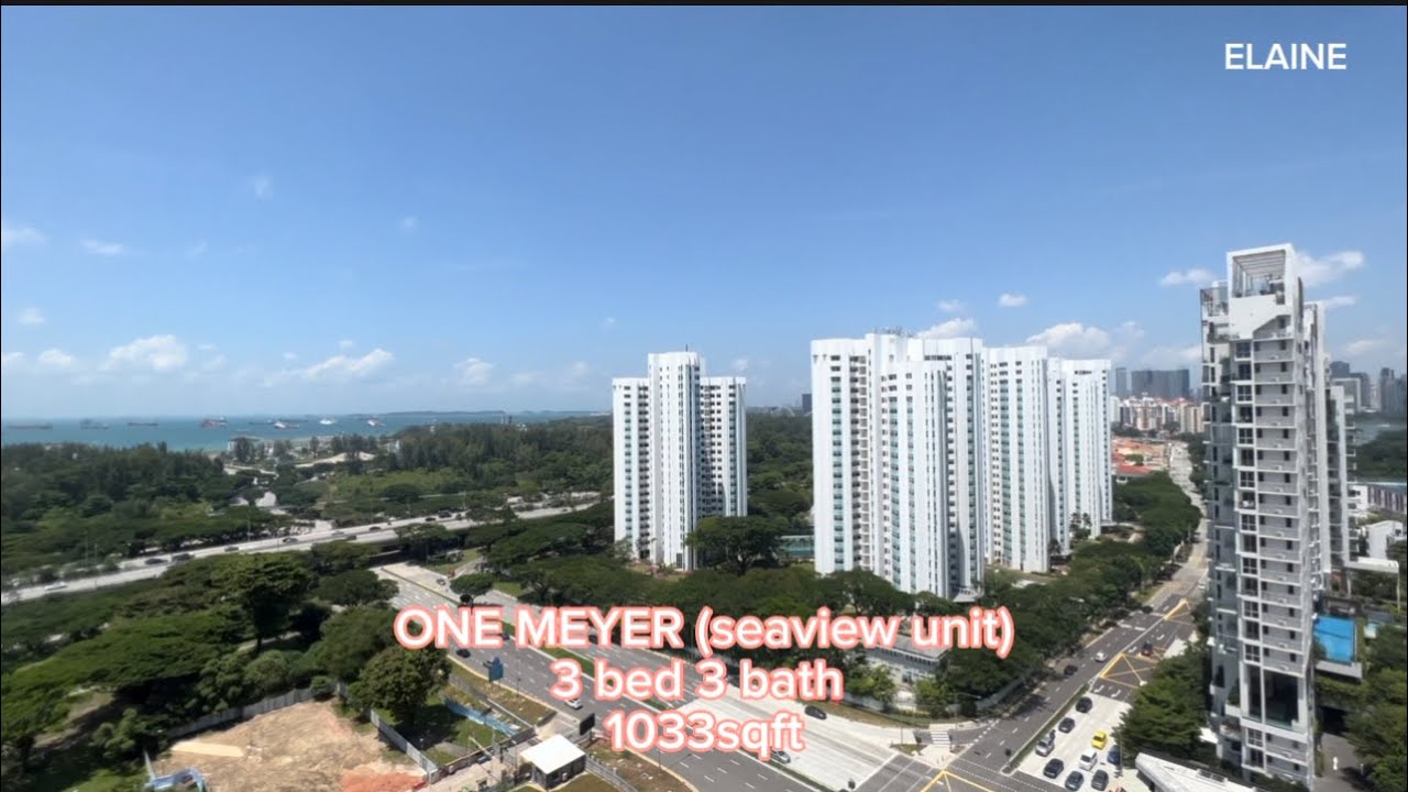 One Meyer (seaview unit) 3 bed 3 bath 1033sqft unit