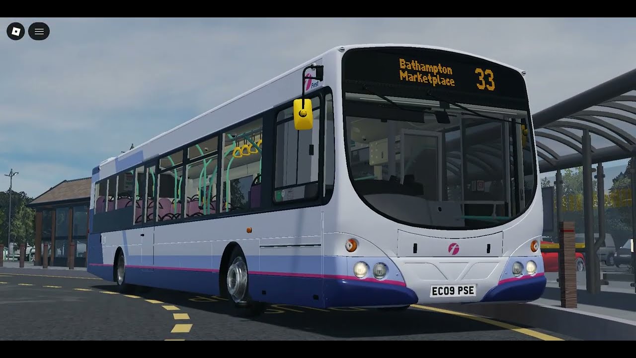 **UPDATE** | Roblox Bathwick Town | Guided busway route 33 (Part 1)