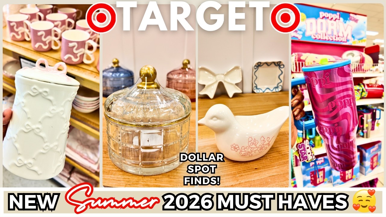 ШОПИНГ СО МНОЙ В TARGET | НОВИНКИ Bullseye&rsquo;s Playground ИЮЛЬ 2026 И ДЕКОР ДЛЯ ДОМА ОТ Room Essent...