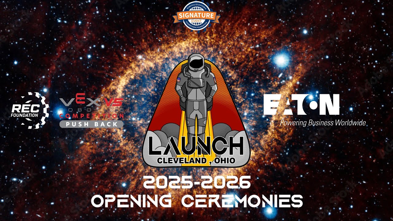 LAUNCH | 2025-2026 V5RC Push Back Signature Event Opening Ceremonies Video