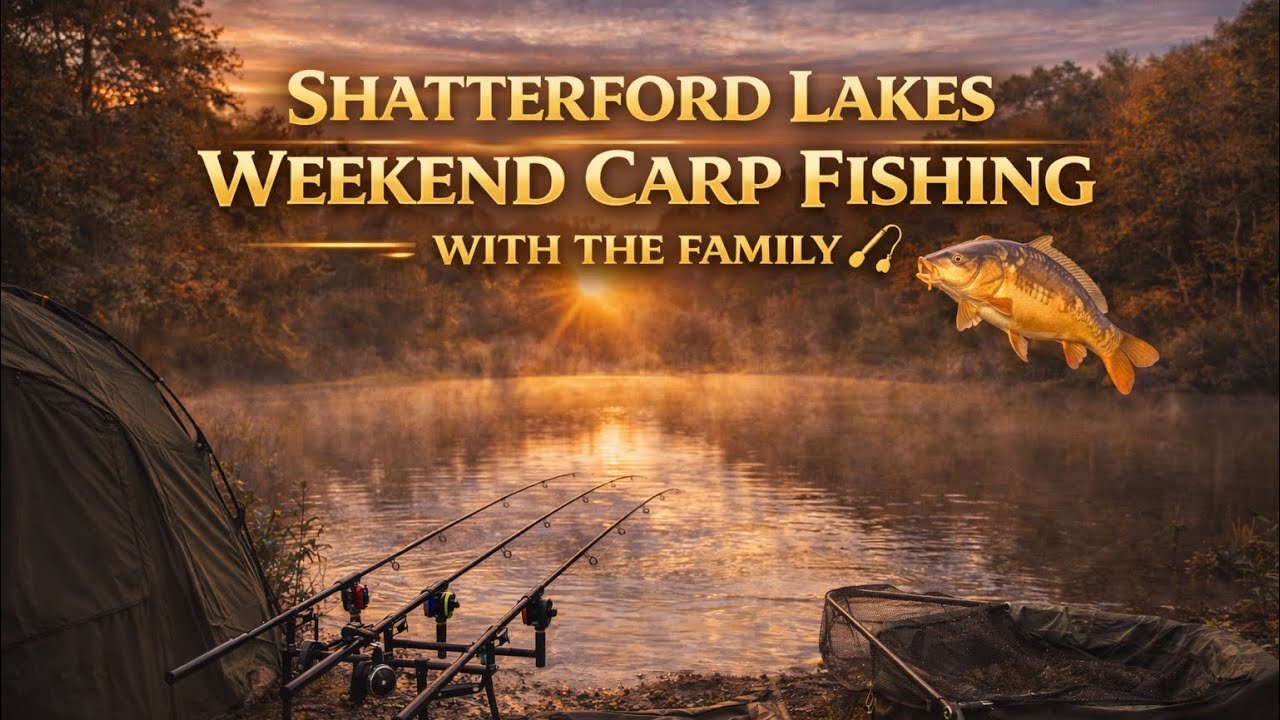 Weekend Carp Fishing With The Family 🎣 | Shatterford Lakes