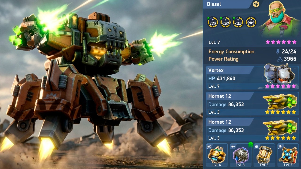 Vortex Hornet Is Constant Pressure