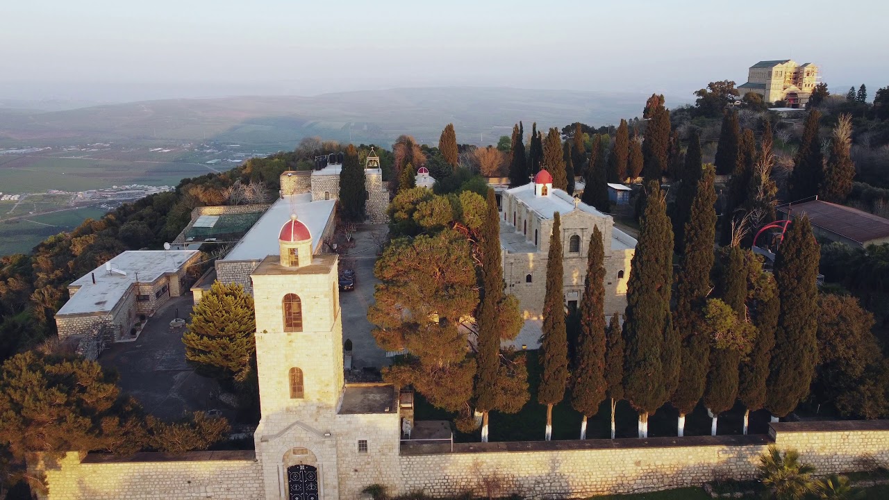Church Of The Transfiguration - Mount Tabor 2021 (Mavic Mini2 - Cinematic 4K 30fps)