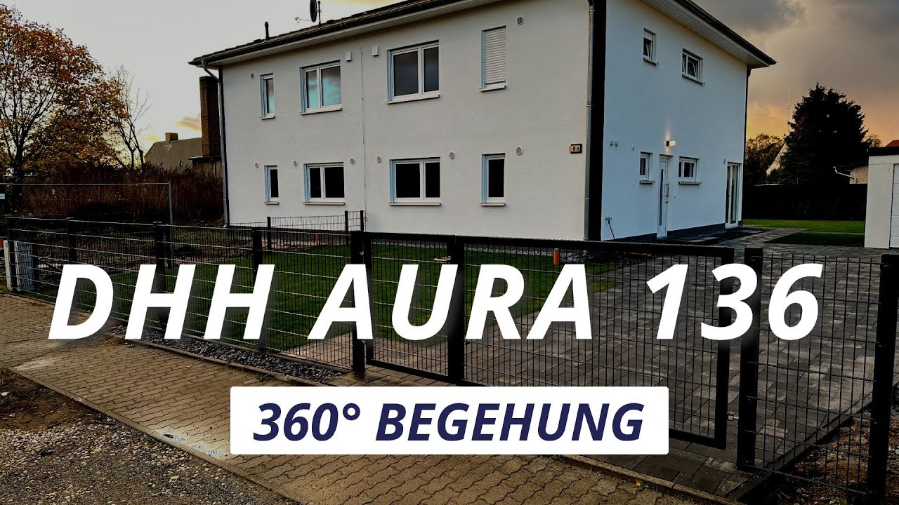 360° Hausbegehung / Doppelhaus Aura136 von Town&Country Haus / LebensTraum Hausbau GmbH