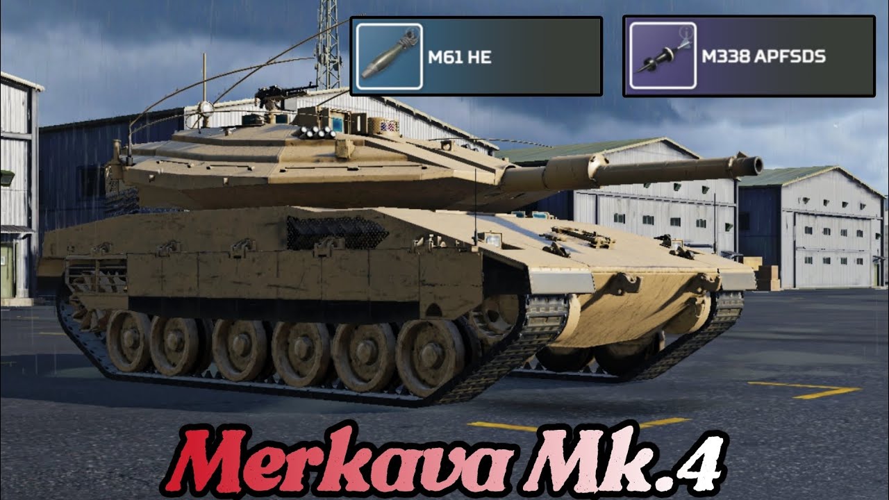 Merkava Mk.4 🇮🇱 Merkopong Habis di Buff Tapi Masih Kurang Juga - MWT Tank Battles