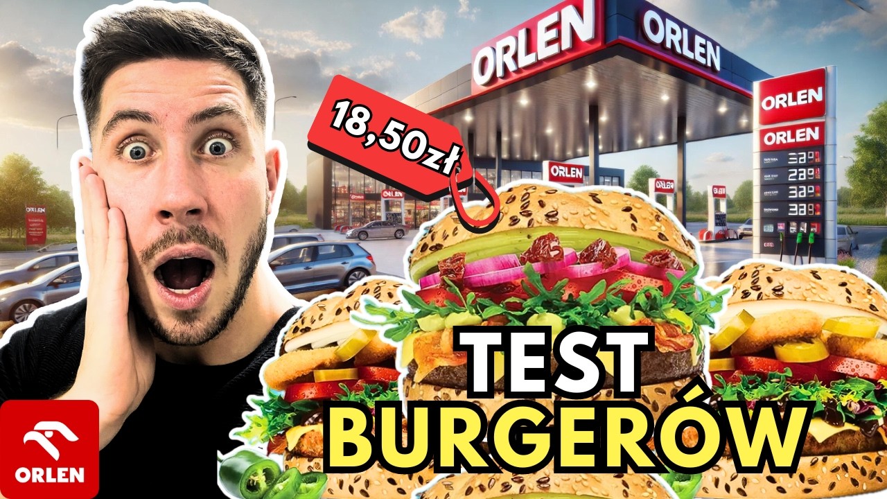 NOWE BURGERY NA ORLENIE - TYLKO 18 PLN! - Musisz spr&oacute;bować!
