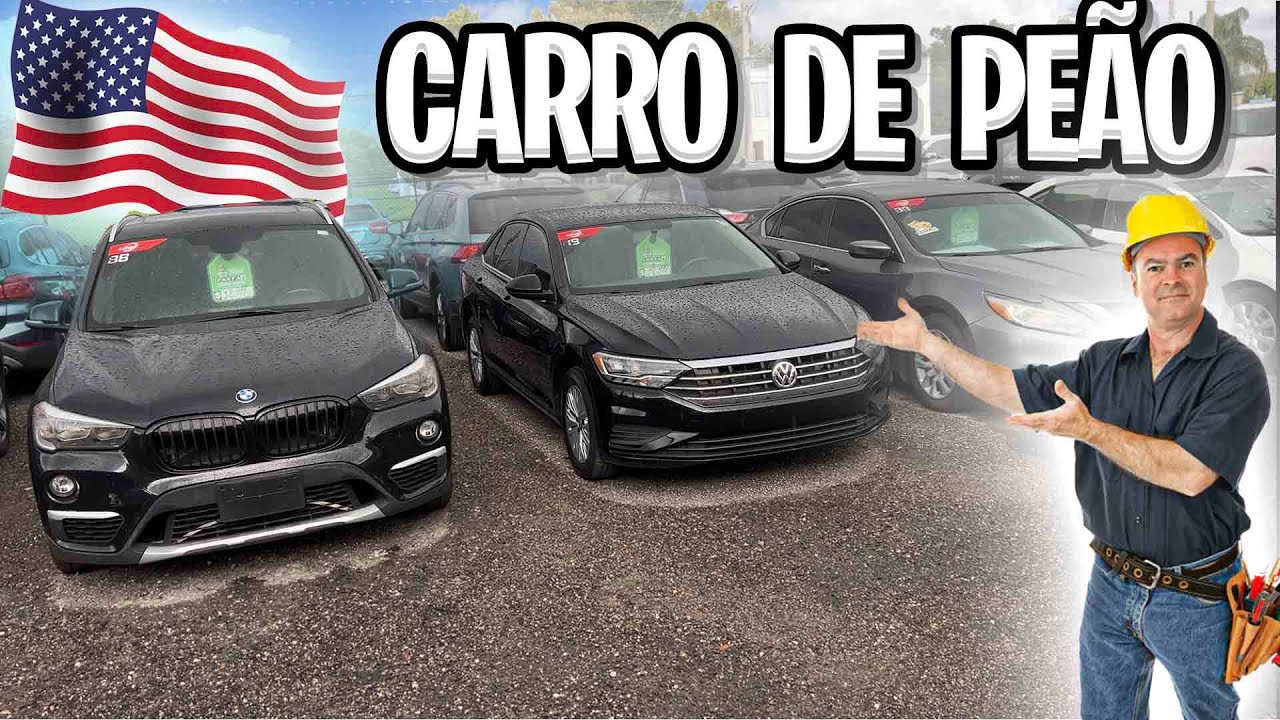 CARROS DE PEÃO DE OBRA NOS ESTADOS UNIDOS 🇺🇸