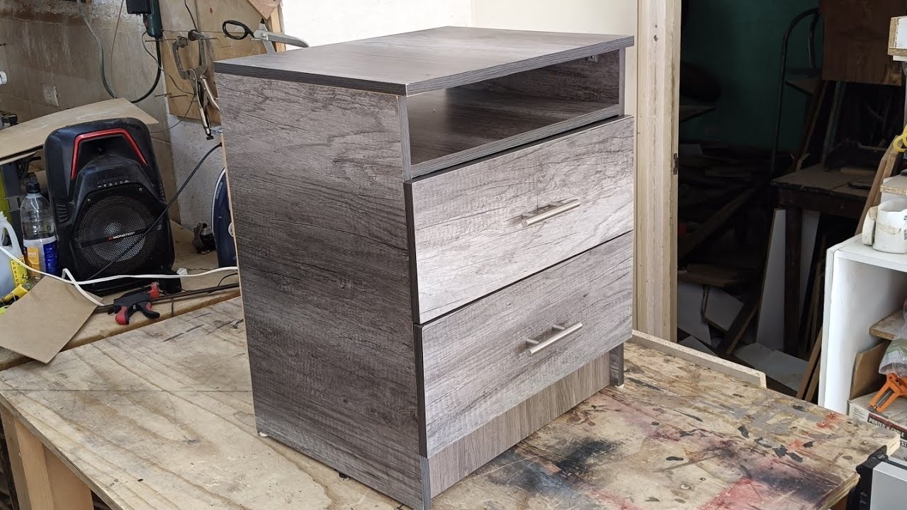Como Fabricar un Buró medidas 50x40x60 con 2 Cajones y entrepaño