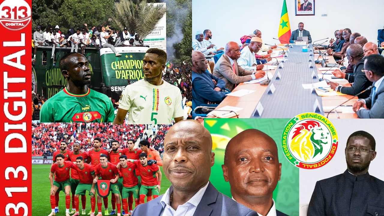 🔴Hold-up de la CAF,  le Sénégal perd son titre- La FSF vise le TAS- Sonko relance le Pacte National