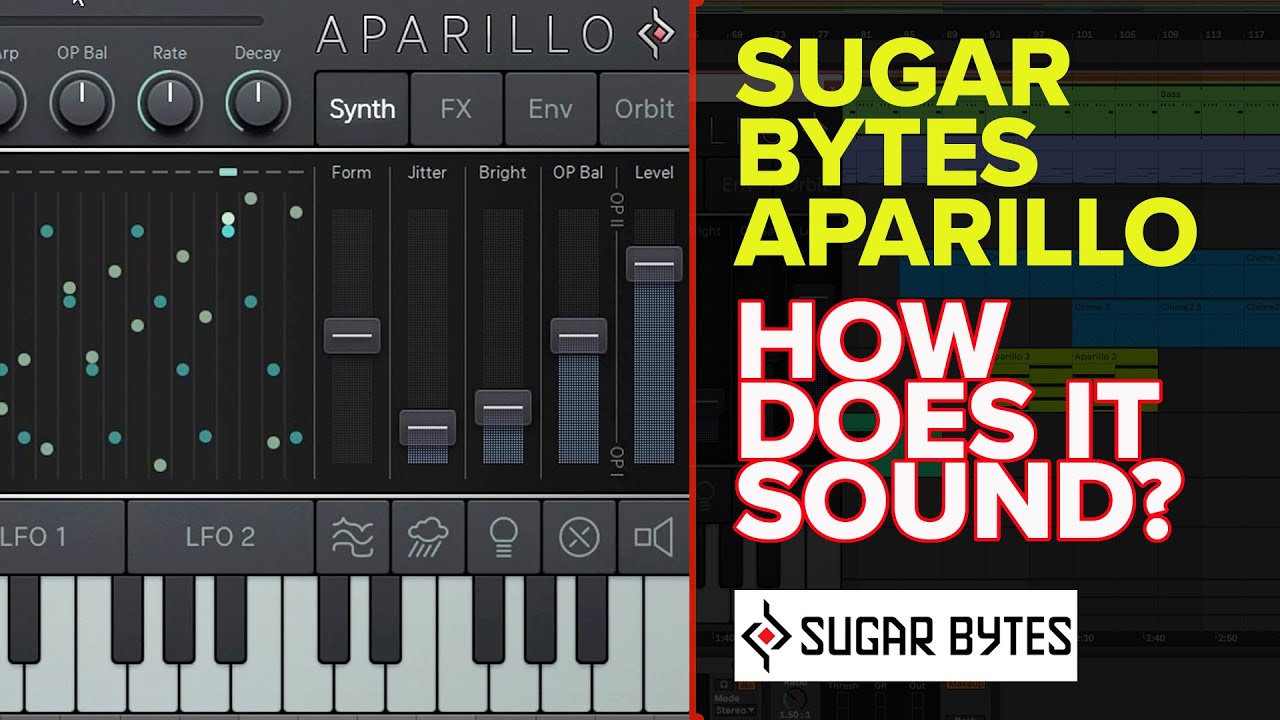 Texture & Drone Synth Demo - Sugar Bytes Aparillo