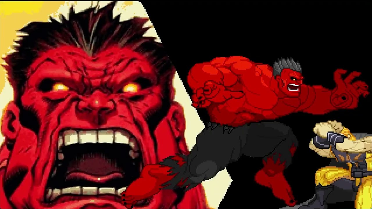 RED HULK (MARVEL) VS NUCLEAR MAN (DC) | INSANELY EPIC M.U.G.E.N BATTLE