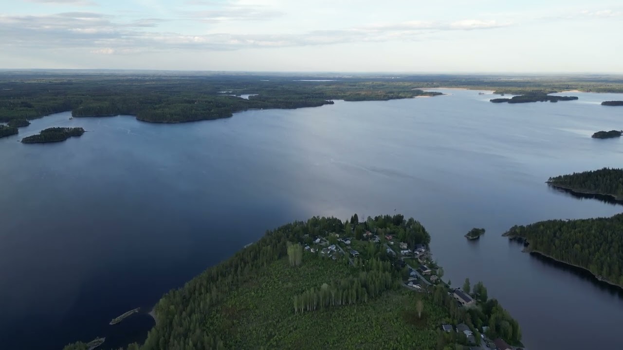 Over Kellarpelto citypart, Savonlinna, Finland 29.5.25 IV