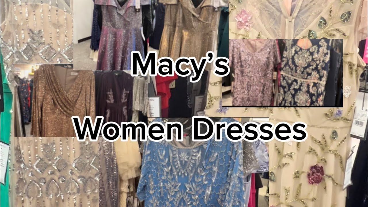MACYS WOMEN EVENING GOWNS