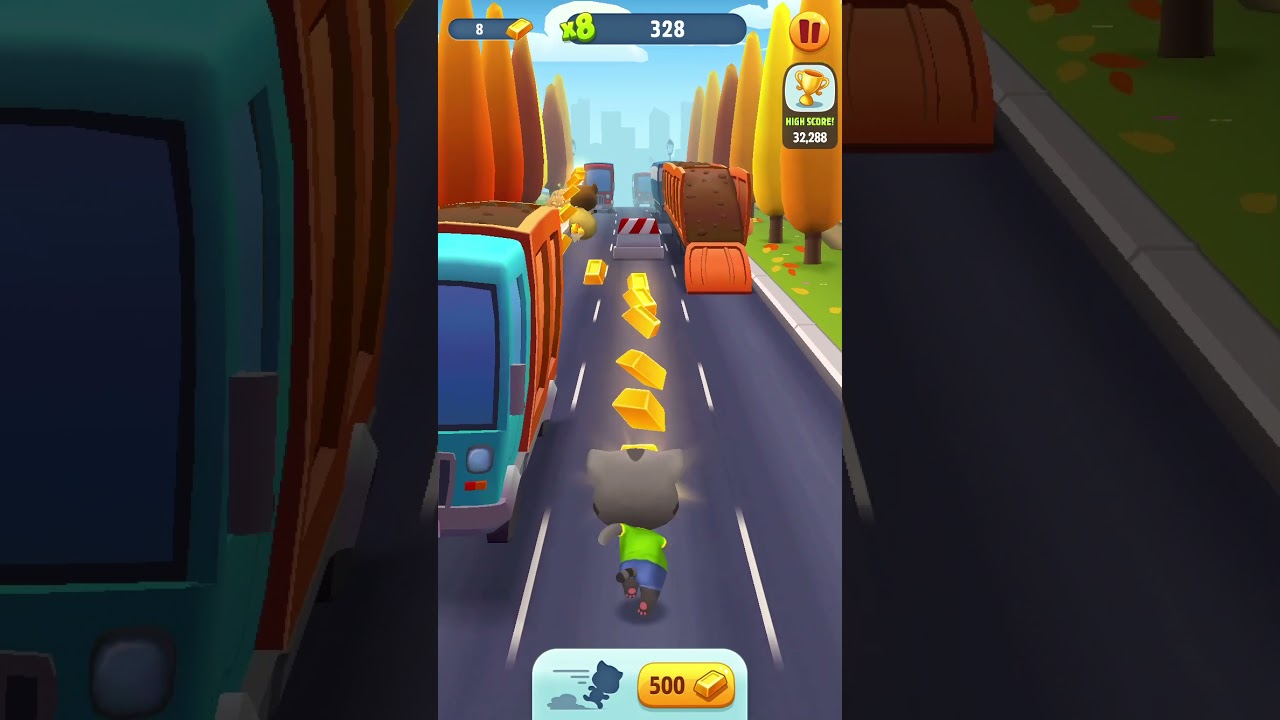 Video Game  Talking Tom Gold Run SHORTS Series Ep 24