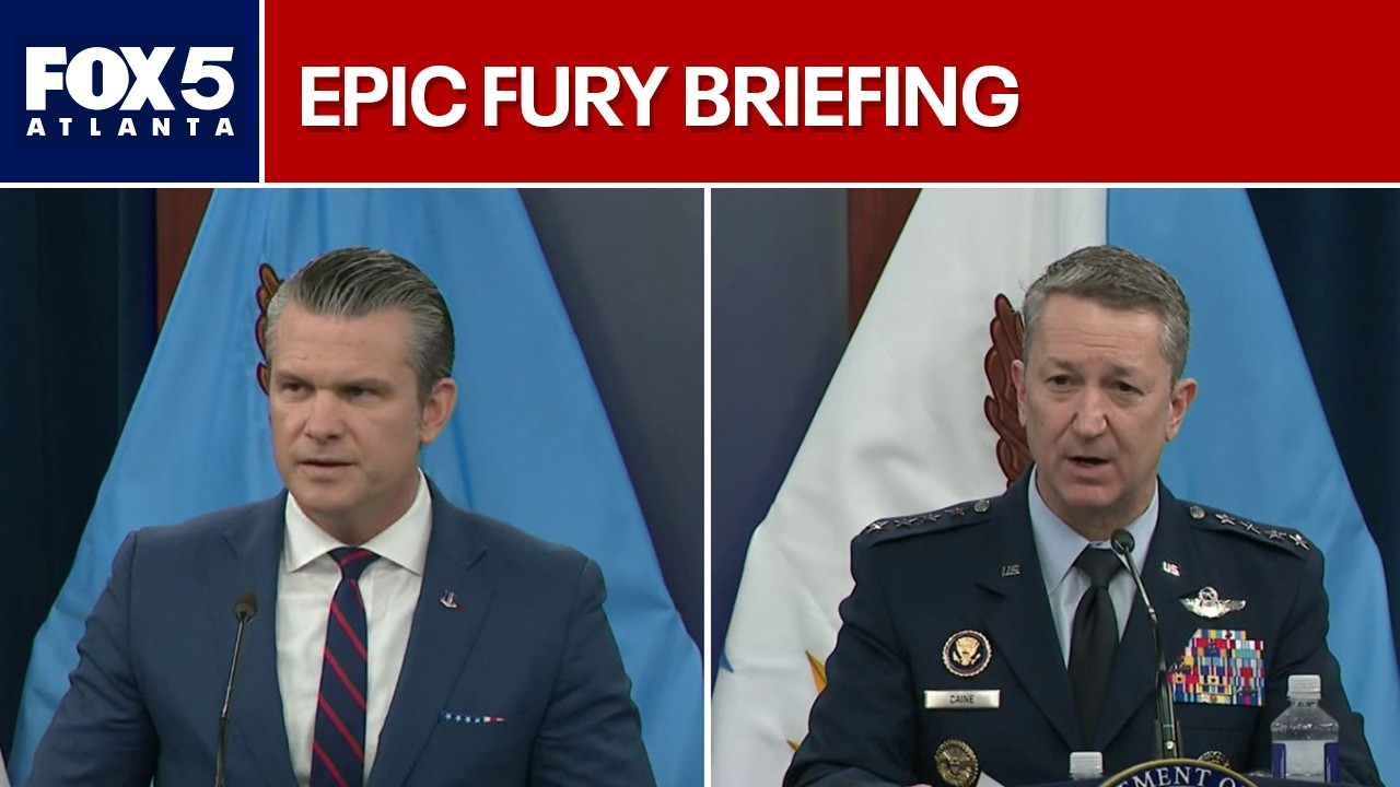 Pentagon briefing: Hegseth & Caine outline 