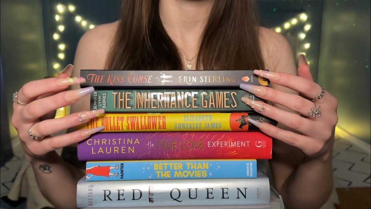 ASMR Book Tapping & Scratching 📚 No Talking