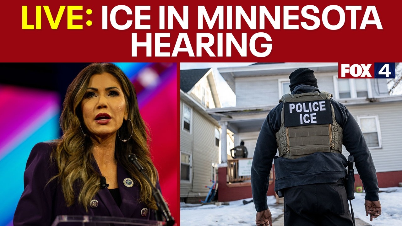 🔴LIVE: ICE in Minnesota Hearing | FOX 4 News