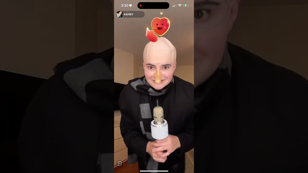Ashby on Tiktok as Gru Full Live ! 8/30/25 