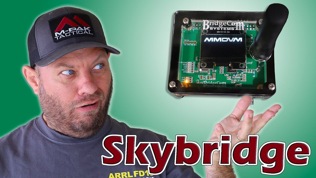 Bridgecom Systems REVEALS the Skybridge Hotspot | EASY Pi-star Setup