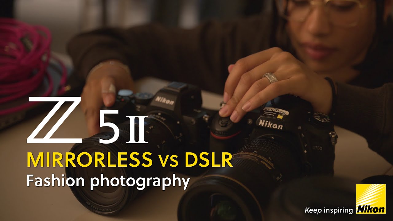 Nikon Z5II | Fashion photography with Nwaka Okparaeke | Mirrorless vs DSLR