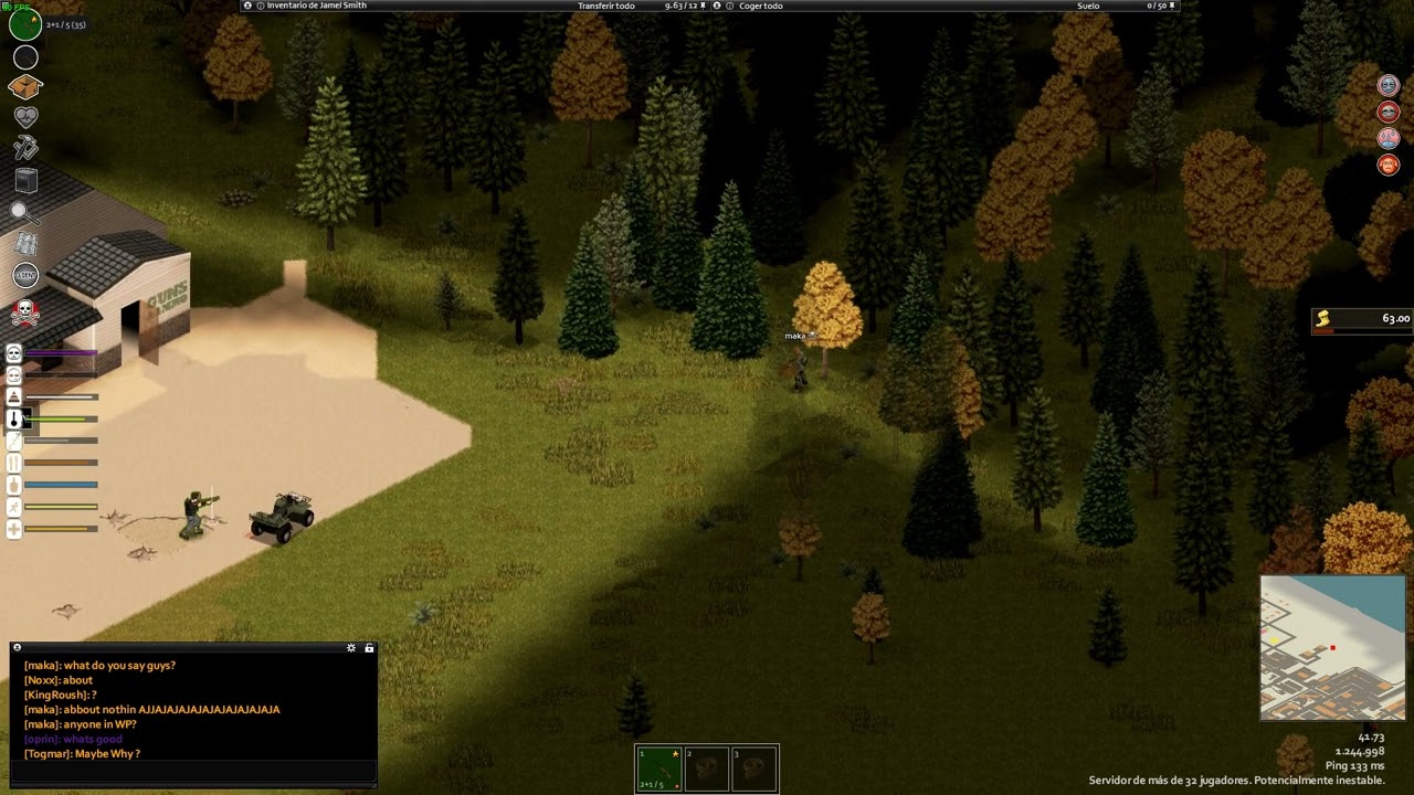 PVP PROJECT ZOMBOID - SNIPER SHOT #shorts