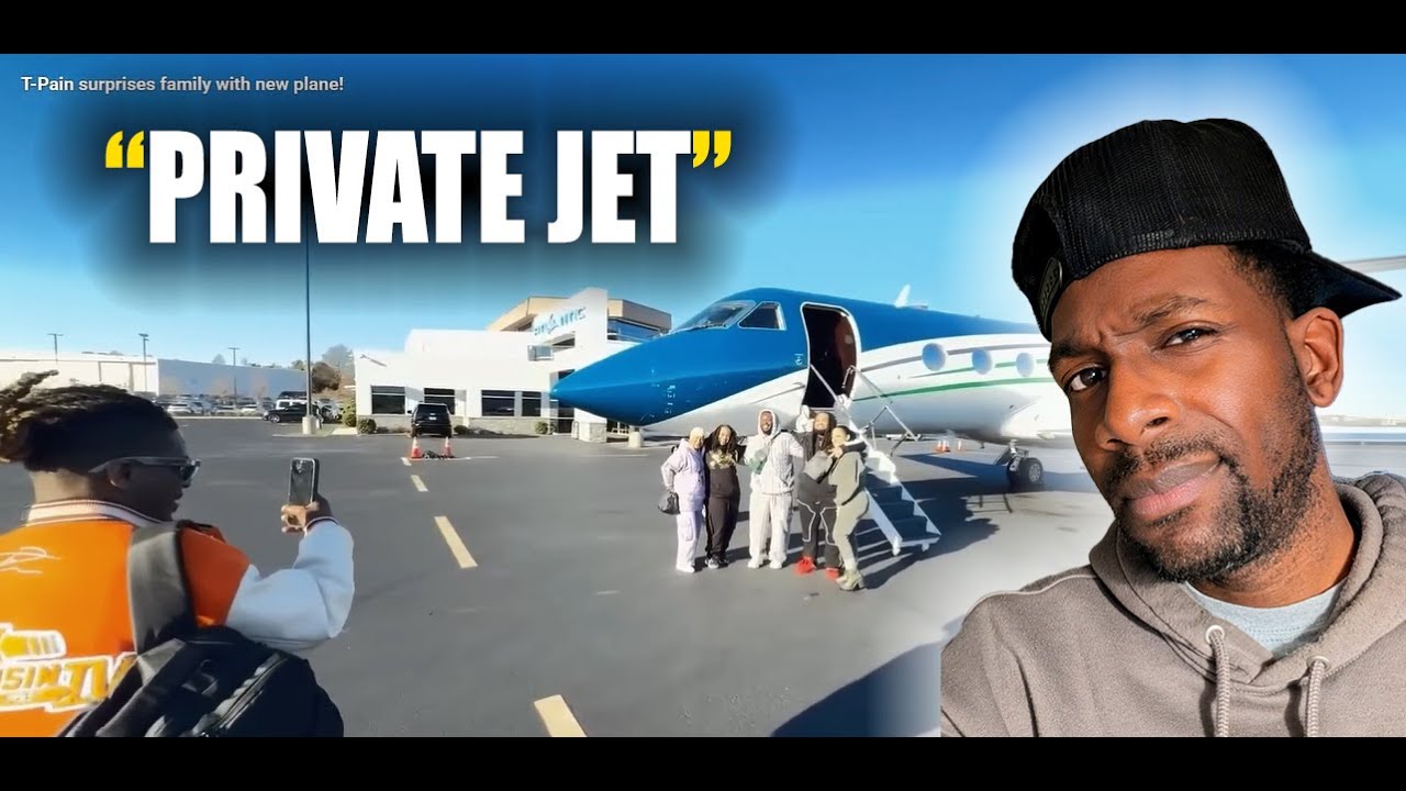 Reacting To T-Pain Revealing His New Private Jet