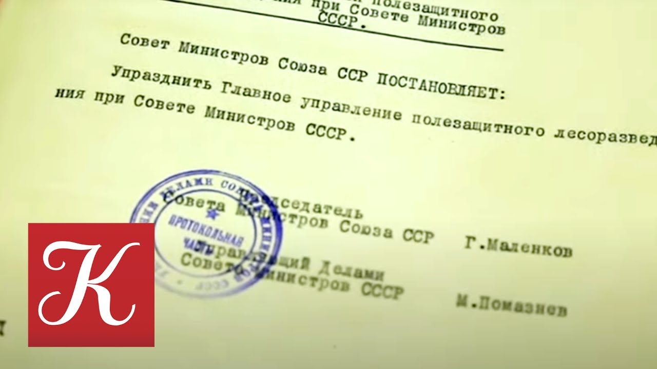 Рассекреченная история. Великий план преобразования природы