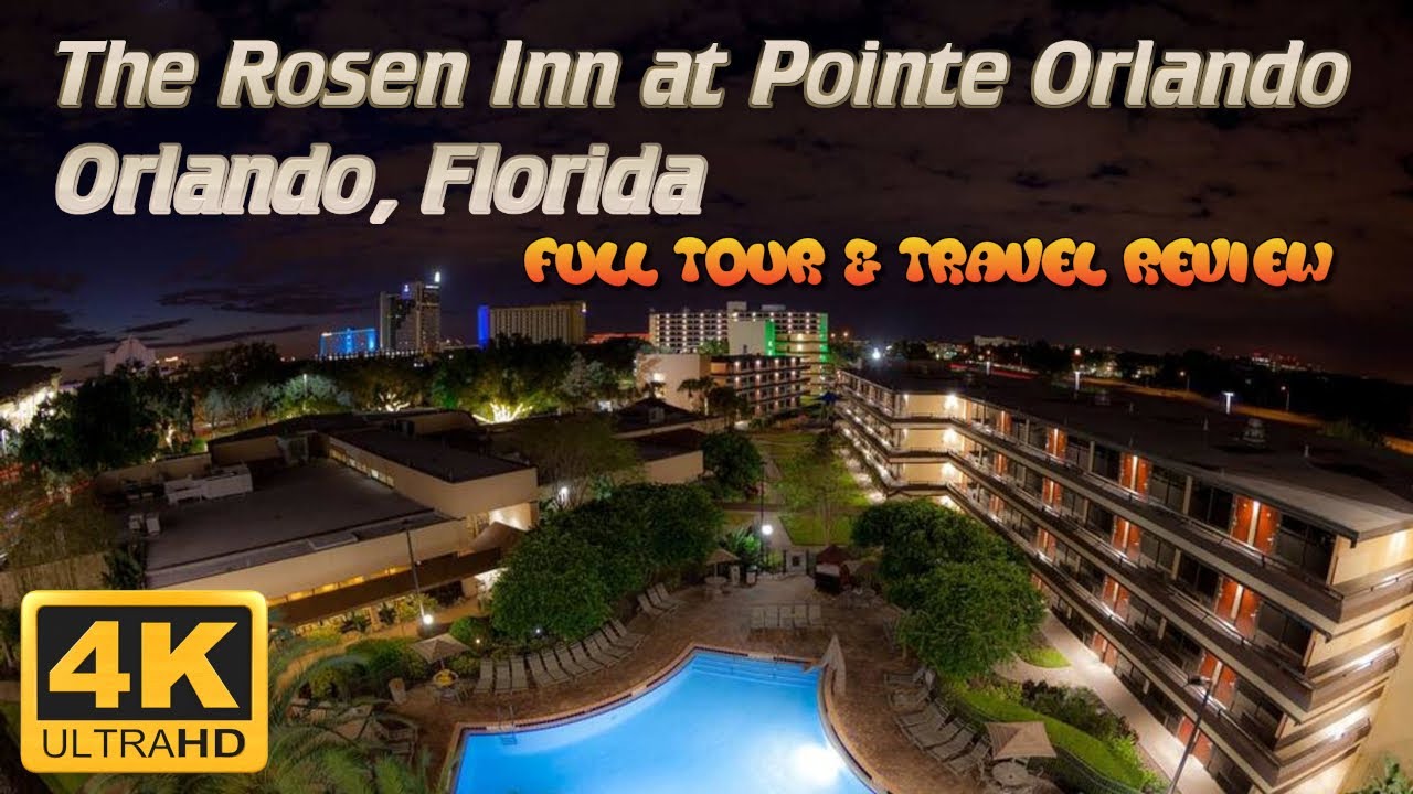 Full Tour of the Rosen Inn at Pointe Orlando (Orlando, FL) - 4K Travel Review & Virtual Tour