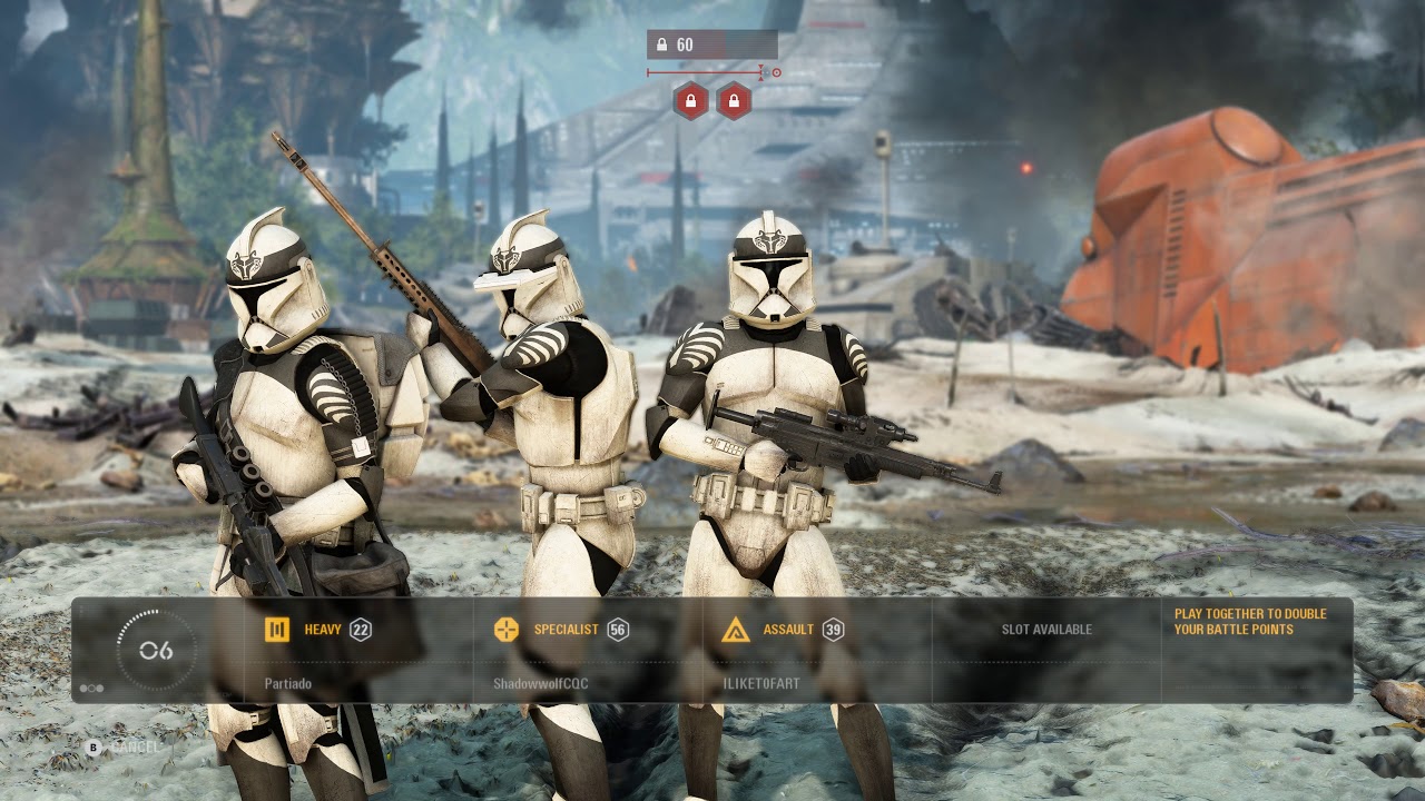 WOLFPACK BATTALION DEFENDS KASHYYYK - Star Wars Battlefront 2