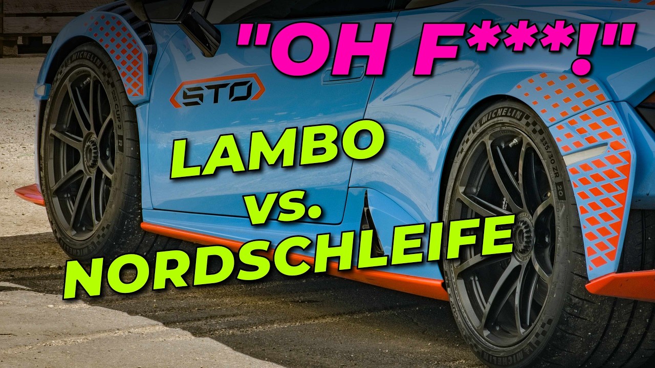 Nürburgring Veteran LOSES it in modified Huracan STO