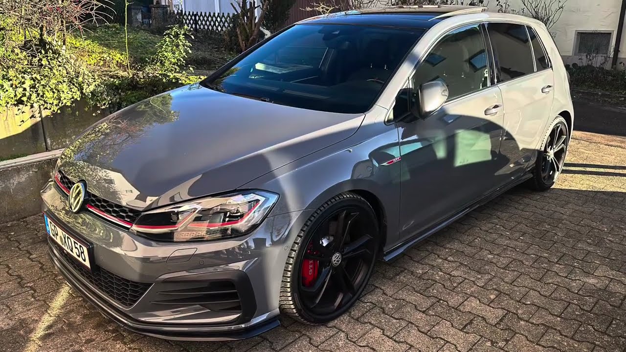 VW GOLF VII (7,5) 2019 GTI TCR 290 PS DRIVE ASMR DRIVING HOME GERMANY