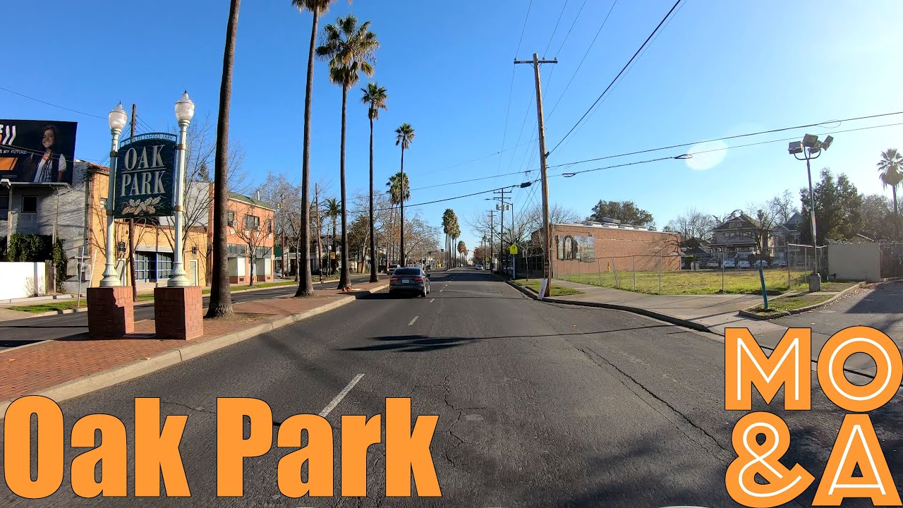 Sacramento Drive: North Oak Park Along Broadway – Winter 2020