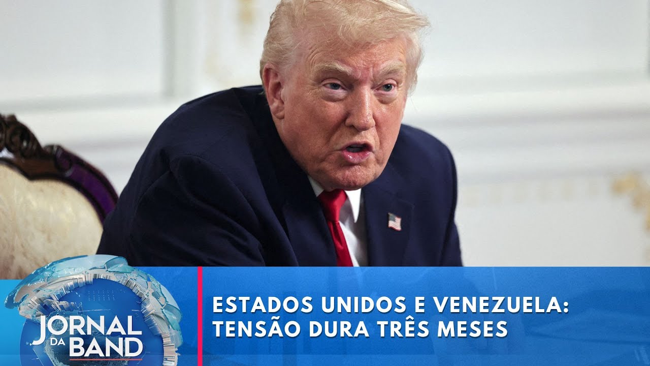 EUA e Venezuela: tensão dura três meses | Jornal da Band