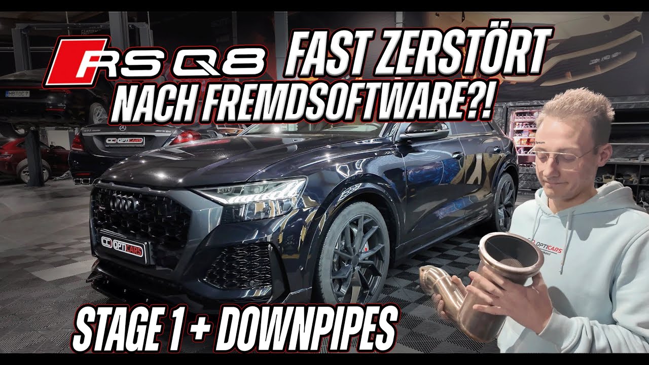 OPTICARS | RSQ8 1+ Software + Downpipes | Wer Billig kauf, kauft…| Fast Motorschaden nach Tuning ???