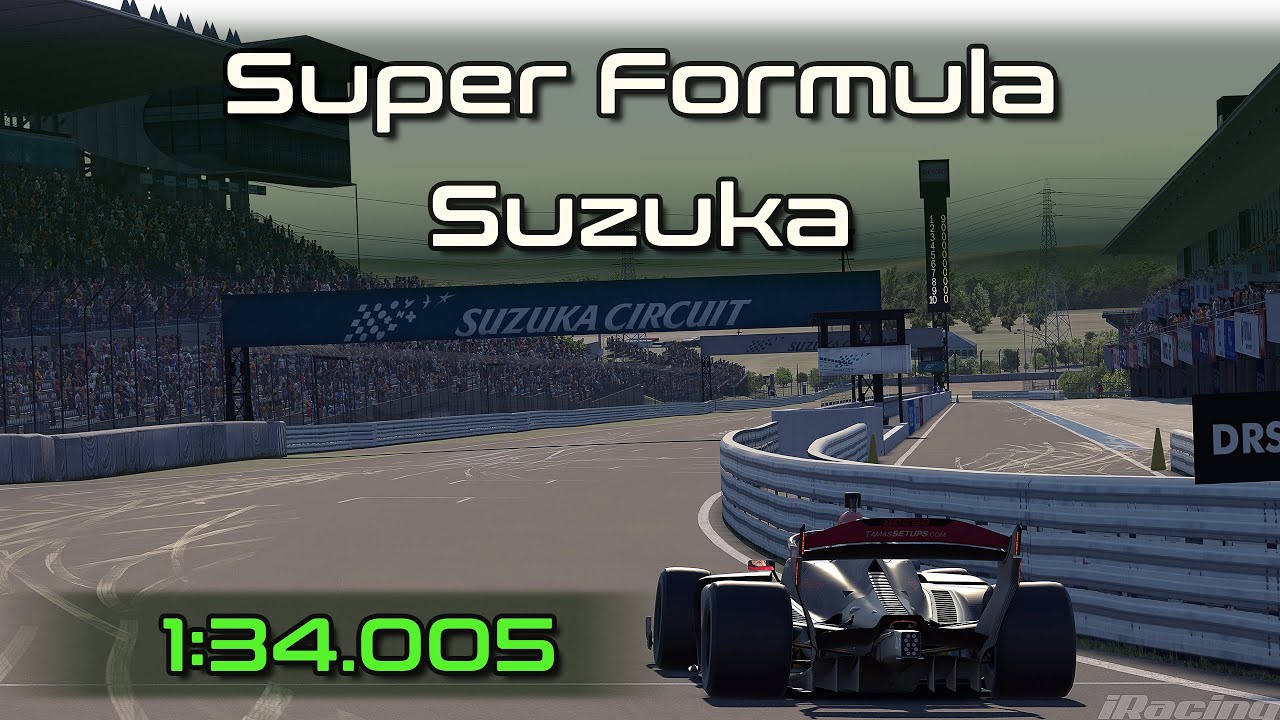 iRacing SF23 Super Formula Suzuka Q Hotlap 