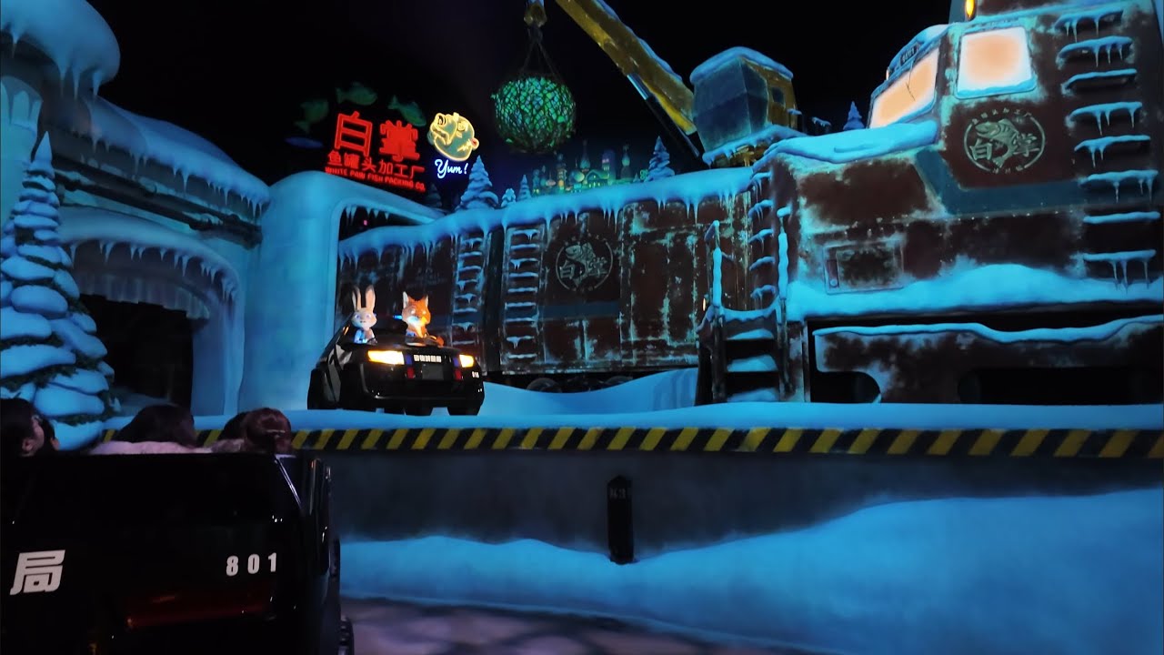 [FULL 4K] Zootopia Ride: Hot Pursuit Shanghai Disneyland 2024