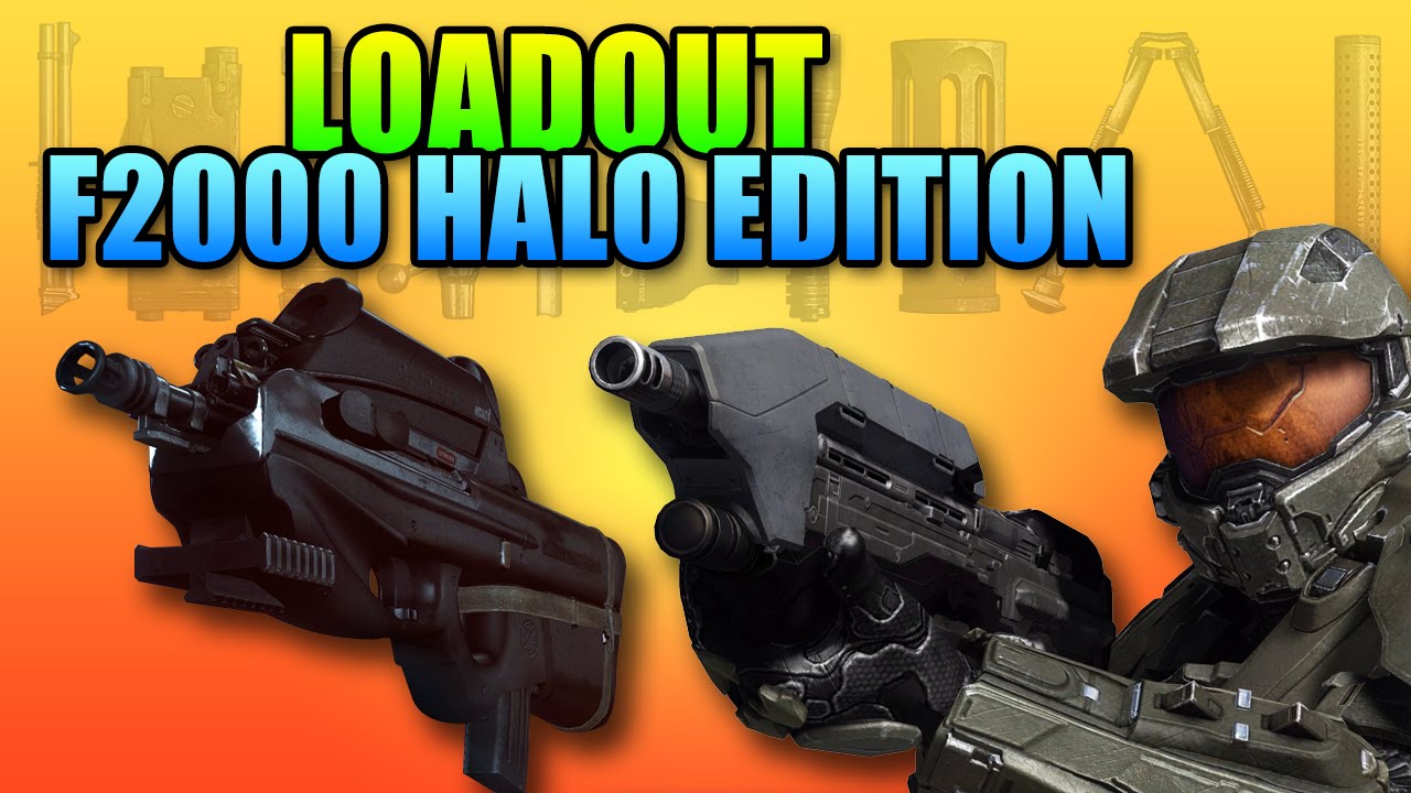 Loadout Halo Master Chief F2000 / MA5B  | Battlefield 4 Assault Rifle Gameplay