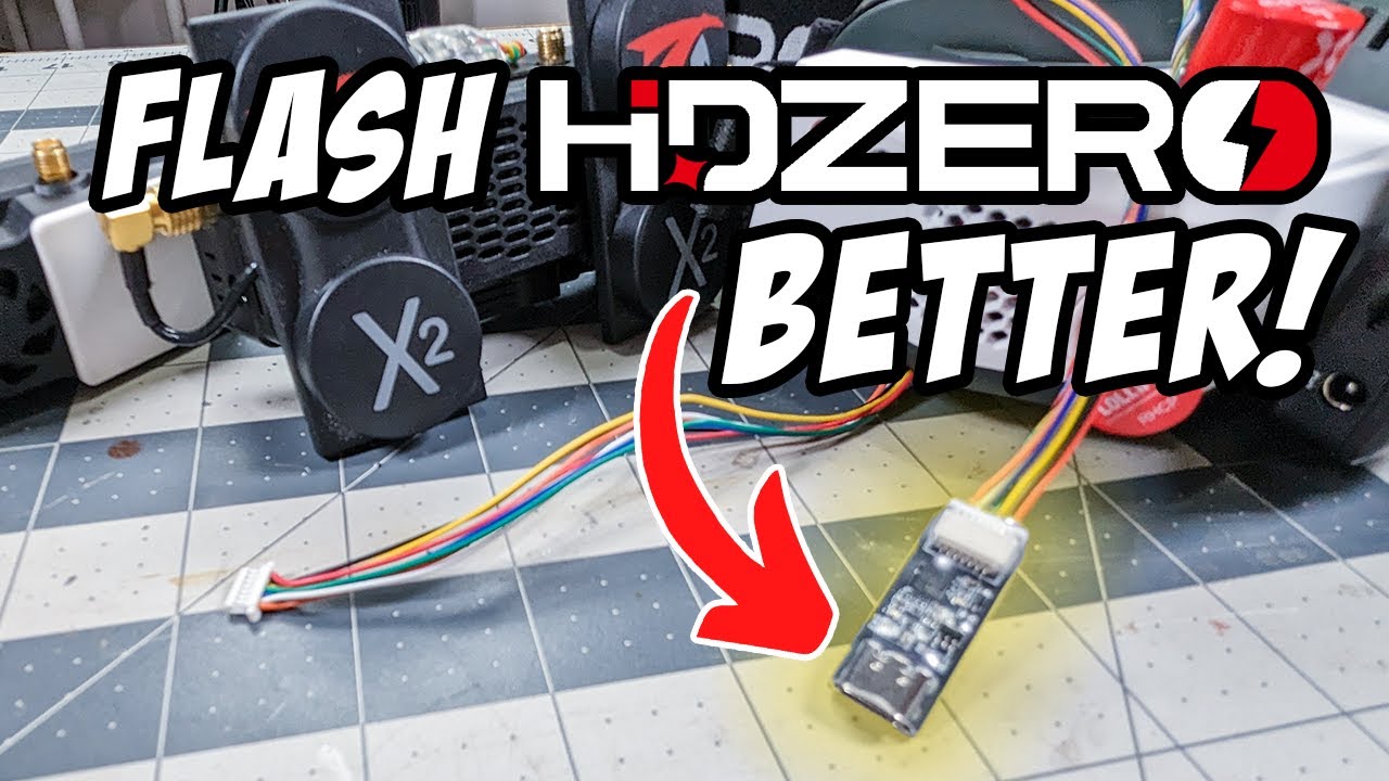 Stop flashing HDZero with an SD card!  Just use USB instead - The best way to flash your HDZero VTX