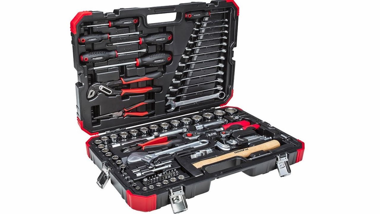 Episode 84: Gedore Red Werkzeugkoffer 100-teilig R46003100